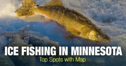 Ice Fishing in Minnesota (MN) – Top Spots with Map