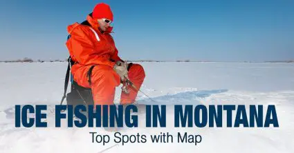 Ice Fishing in Montana (MT) – Top Spots with Map