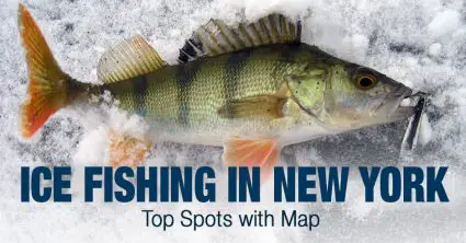 Ice Fishing in New York (NY) – Top Spots with Map