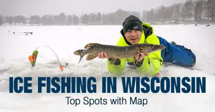 Ice Fishing in Wisconsin (WI) – Top Spots with Map