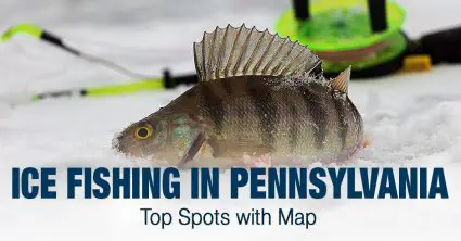 Ice Fishing in Pennsylvania (PA) – Top Spots with Map