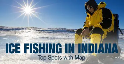 Ice Fishing in Indiana (IN) – Top Spots with Map