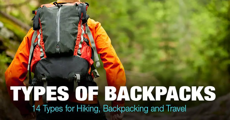 Types of Backpacks for Hiking, Backpacking & Travel