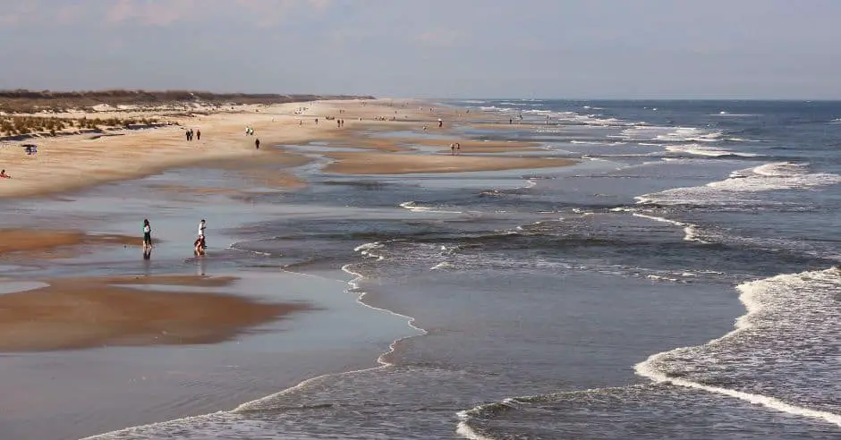 Beaches With The Clearest Water In Florida:  St. Johns Beach (St. Augustine)