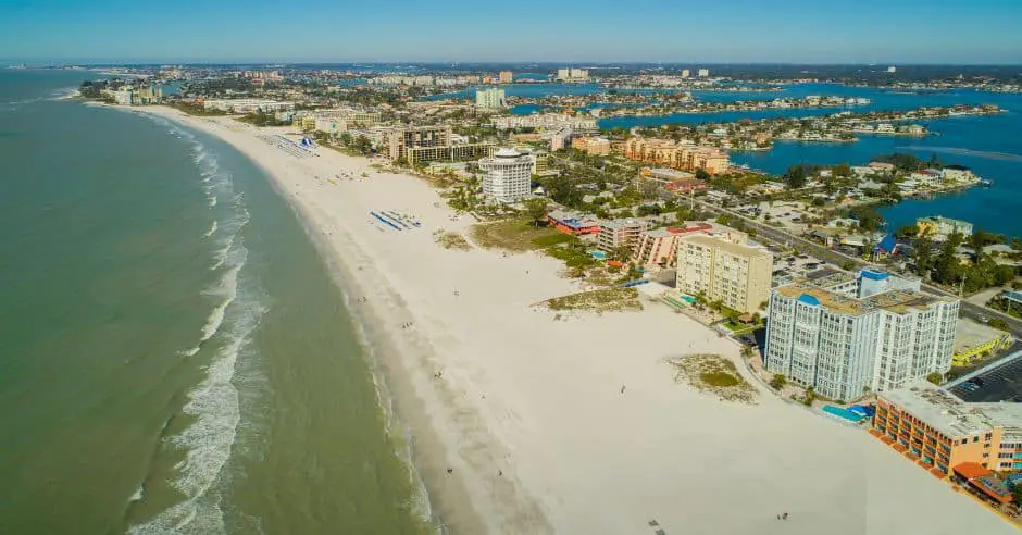 Beaches With The Clearest Water In Florida: St. Pete Beach